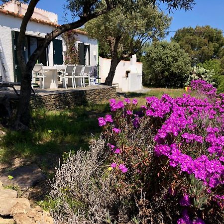 Maison de pêcheur vue mer, grand jardin Cadaqués Extérieur photo