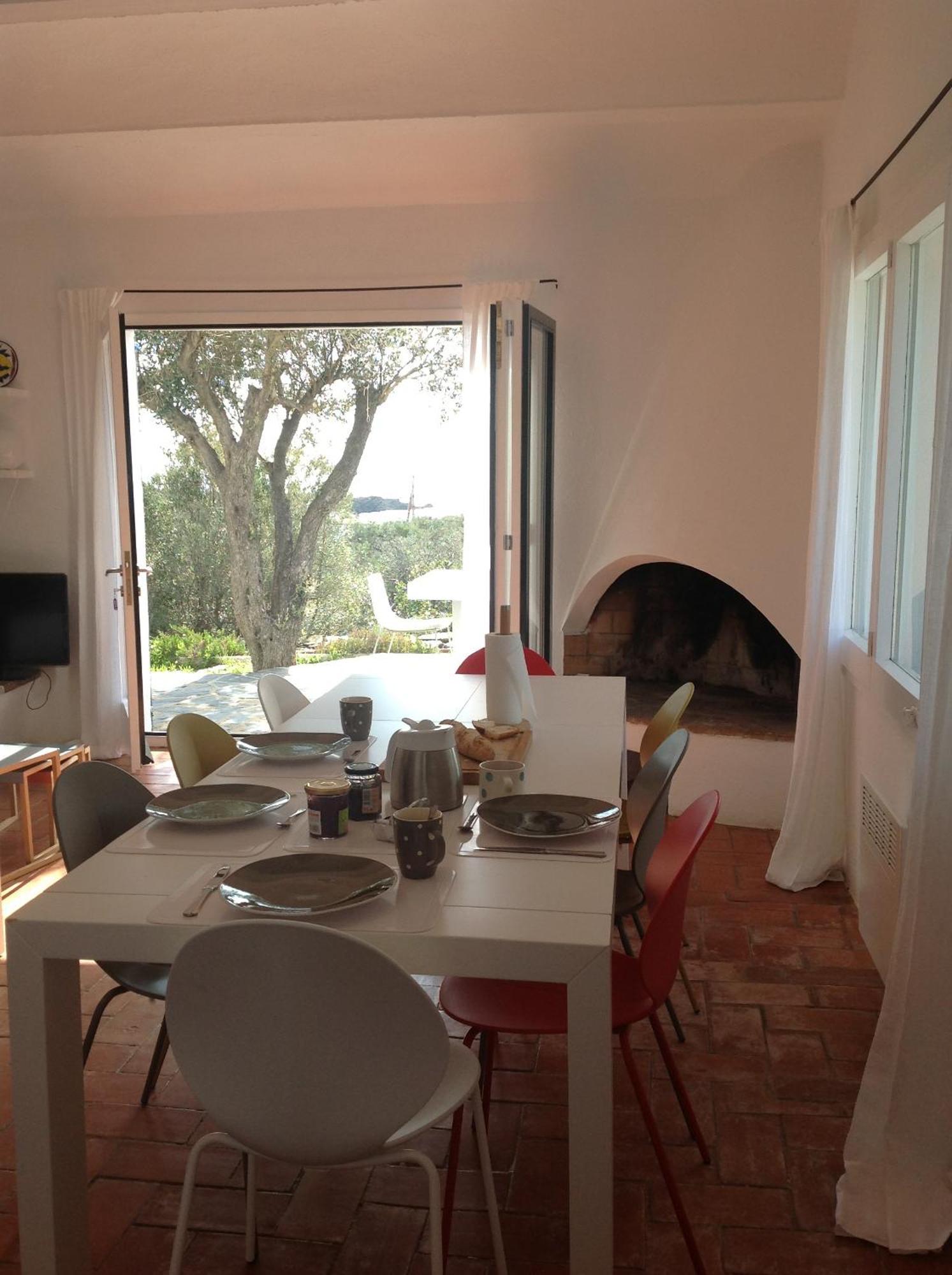 Maison de pêcheur vue mer, grand jardin Cadaqués Extérieur photo