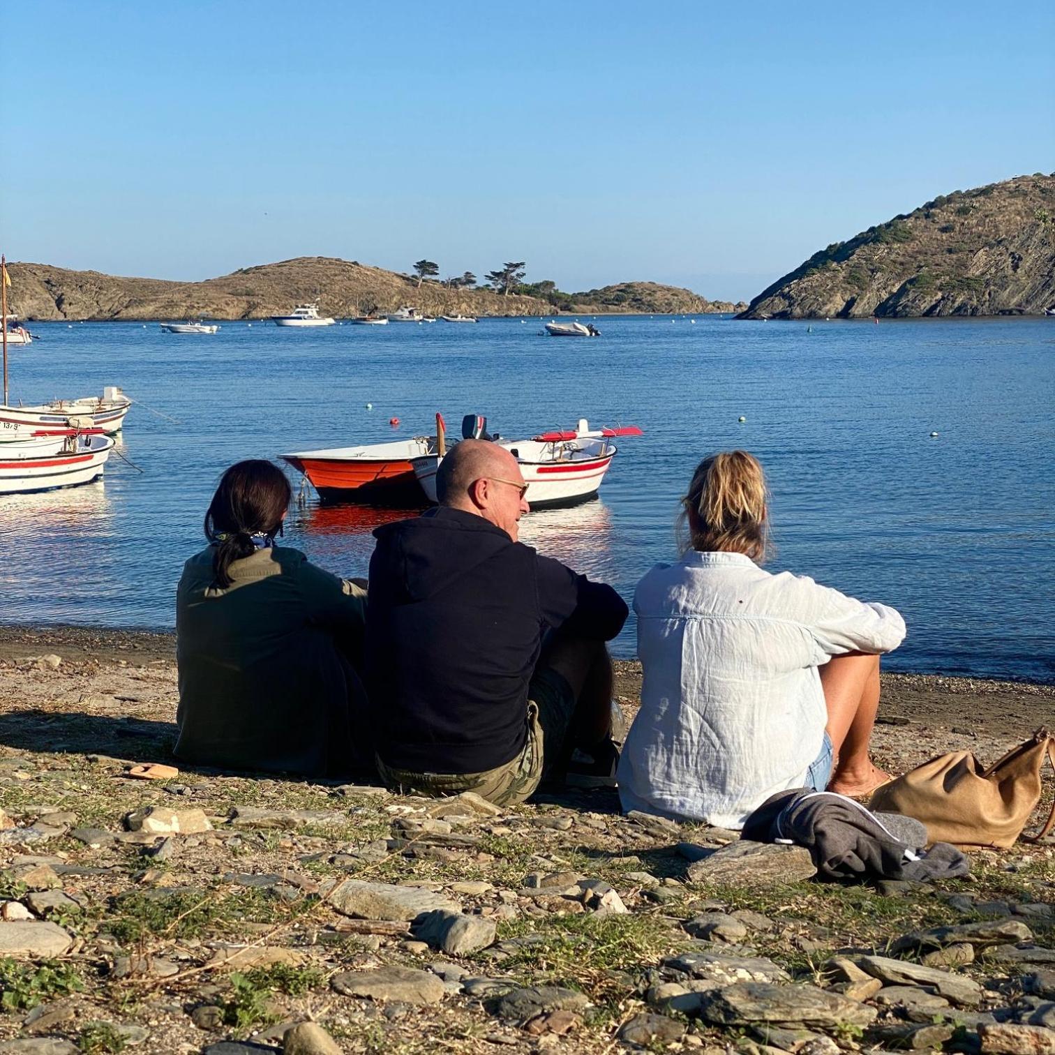 Maison de pêcheur vue mer, grand jardin Cadaqués Extérieur photo