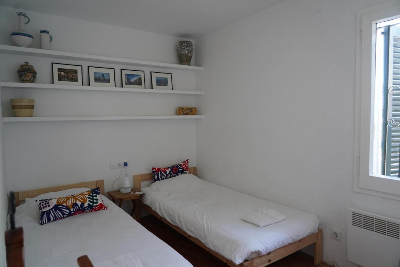 Maison de pêcheur vue mer, grand jardin Cadaqués Extérieur photo